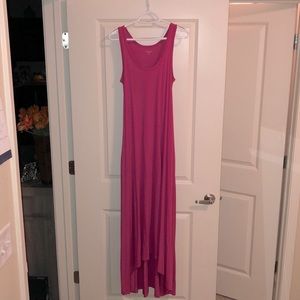 Pink Maxi Dress (with pockets)